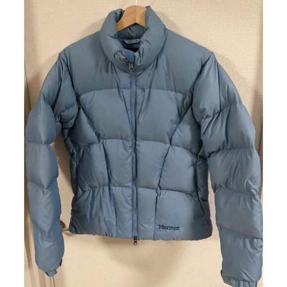 MARMOT Down  Everyday Puffer Jacket in Sky Blue Size XS / Like New - Picture 1 of 6